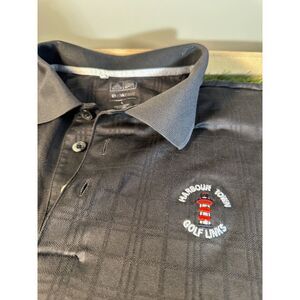 Adidas Mens Golf Polo Harbour Town Golf Links size Large